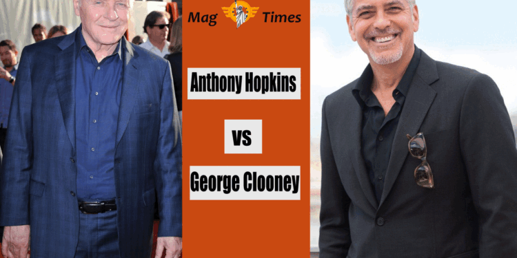 Anthony Hopkins and George Clooney