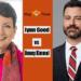 lynn Good and Jimmy Kimmel