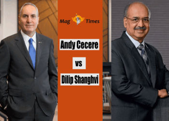 Andy Cecere and Dilip Shanghvi