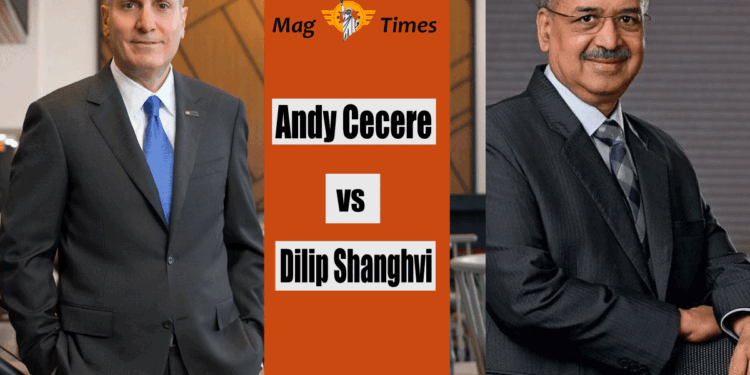 Andy Cecere and Dilip Shanghvi