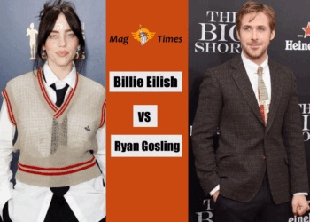 Billie Eilish and Ryan Gosling