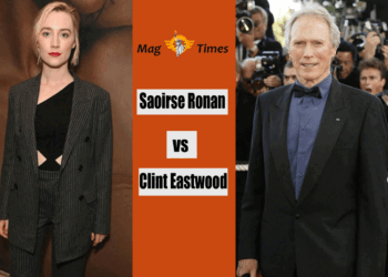 Saoirse Ronan and Clint Eastwood