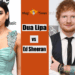 Dua Lipa and Ed Sheeran