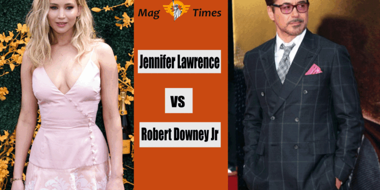 Jennifer Lawrence and Robert Downey Jr