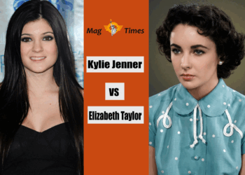 Kylie Jenner and Elizabeth Taylor