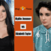 Kylie Jenner and Elizabeth Taylor