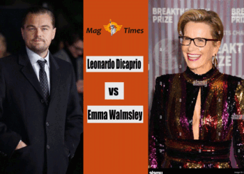 Leonardo Dicaprio and Emma Walmsley