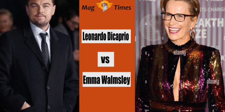 Leonardo Dicaprio and Emma Walmsley