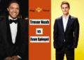 Trevor Noah and Evan Spiegel