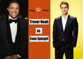 Trevor Noah and Evan Spiegel