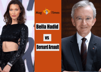 Bella Hadid and Bernard Arnault