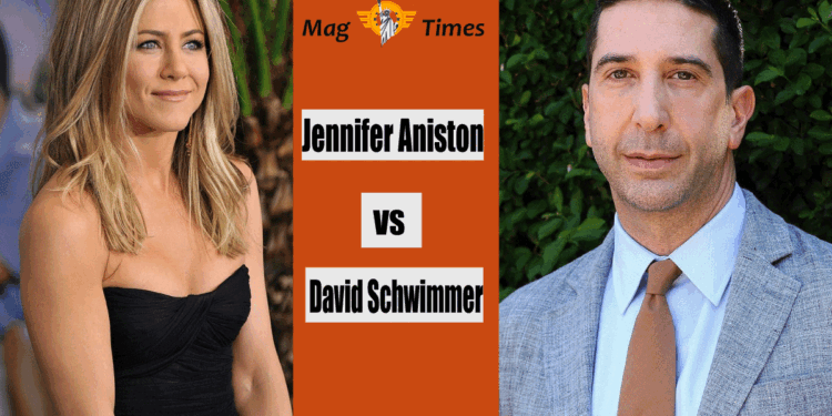Jennifer Aniston and David Schwimmer