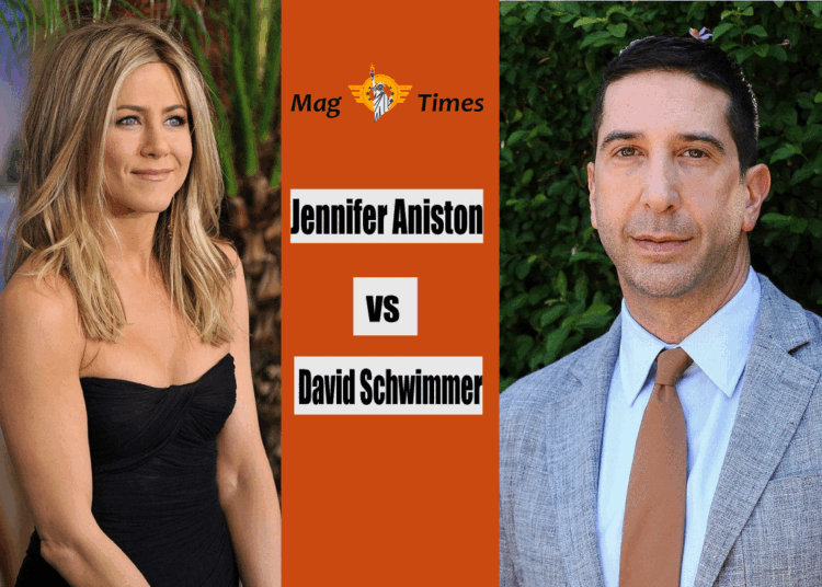 Jennifer Aniston and David Schwimmer