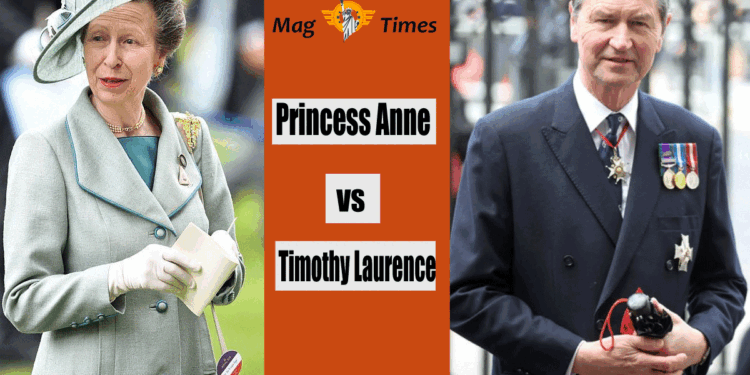Princess Anne and Timothy Laurence