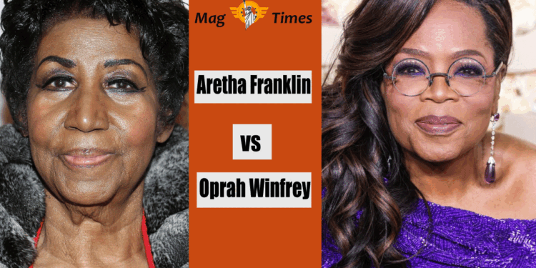 Aretha Franklin and Oprah Winfrey