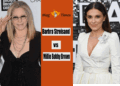 Barbra Streisand and Millie Bobby Brown