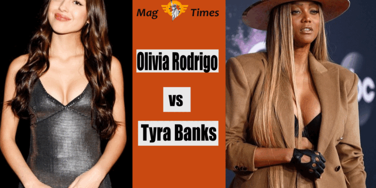 Olivia Rodrigo and Tyra Banks