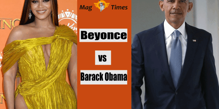 Beyonce and Barack Obama