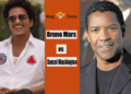 Bruno Mars and Denzel Washington