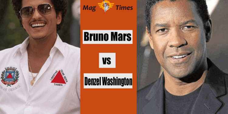 Bruno Mars and Denzel Washington