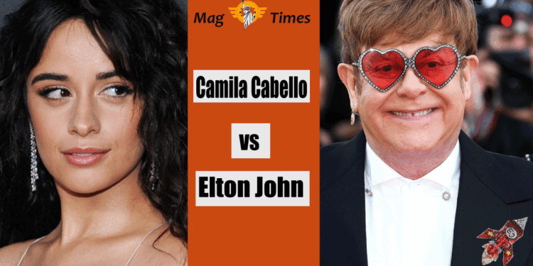 Camila Cabello and Elton John