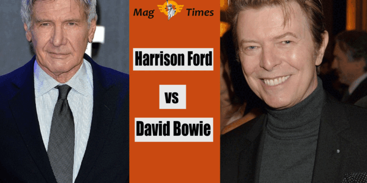 Harrison Ford and David Bowie