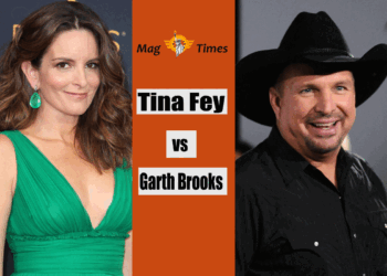 Tina Fey and Garth Brooks