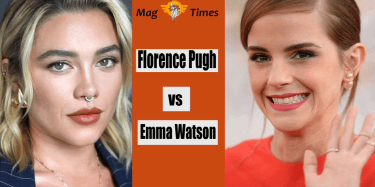 Florence Pugh and Emma Watson