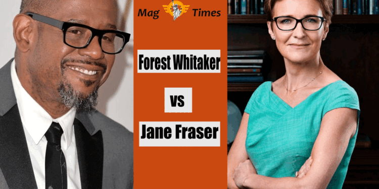 Forest Whitaker and Jane Fraser