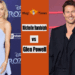 Michelle Randolph and Glen Powell