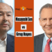 Masayoshi Son and Greg Hayes