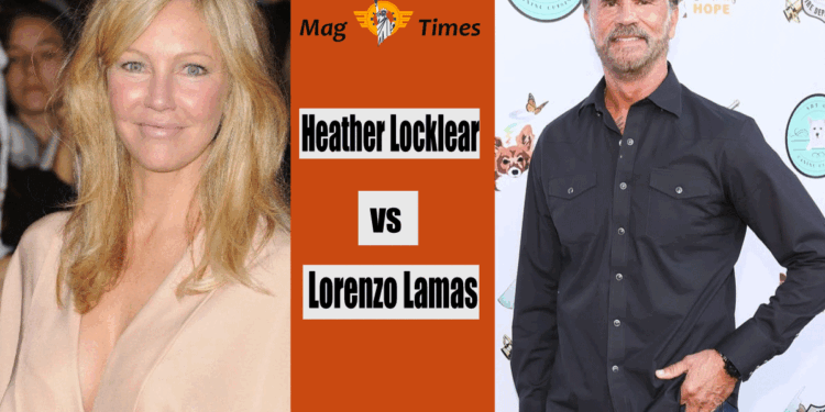Heather Locklear and Lorenzo Lamas