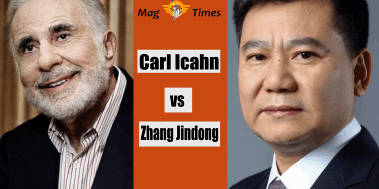 Carl Icahn and Zhang Jindong
