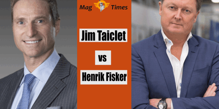 Jim Taiclet and Henrik Fisker