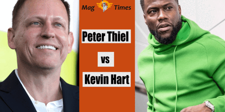 Peter Thiel and Kevin Hart