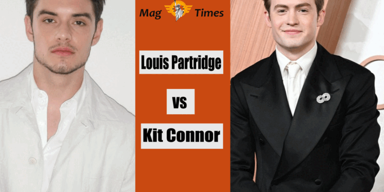 Louis Partridge and Kit Connor