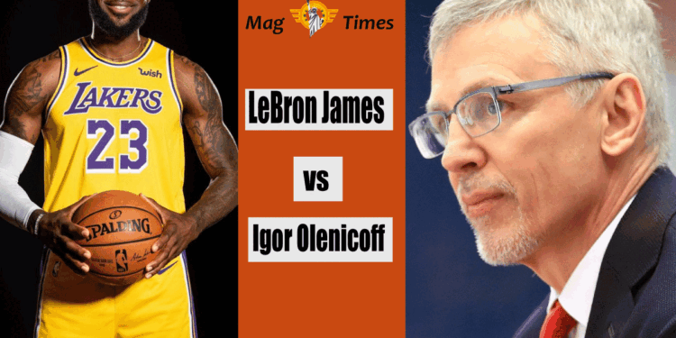 LeBron James and Igor Olenicoff