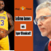 LeBron James and Igor Olenicoff