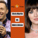 Chris Martin and Dakota Johnson