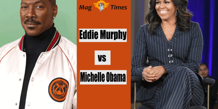 Eddie Murphy and Michelle Obama