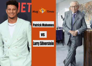 Patrick Mahomes and Larry Silverstein