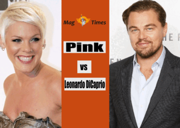 Pink and Leonardo DiCaprio