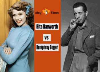 Rita Hayworth and Humphrey Bogart