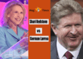 Shari Redstone and German Larrea