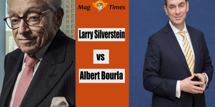 Larry Silverstein and Albert Bourla