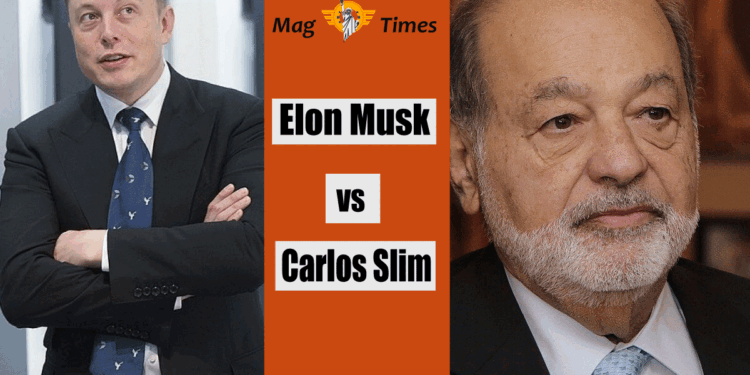 Elon Musk and Carlos Slim