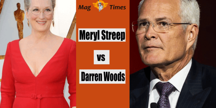 Meryl Streep and Darren Woods