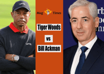 Tiger Woods and Bill Ackman