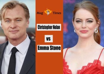 Christopher Nolan and Emma Stone