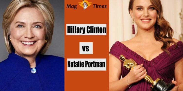 Hillary Clinton and Natalie Portman